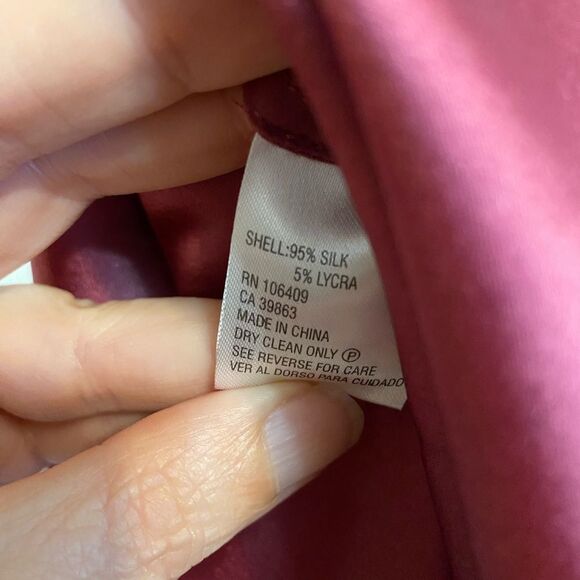 ANTONIO MELANI Rose Silk Dress Size 8 - Picture 6 of 10